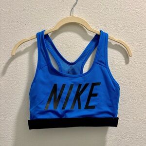 Nike Women’s Sports Bra in blue, size M